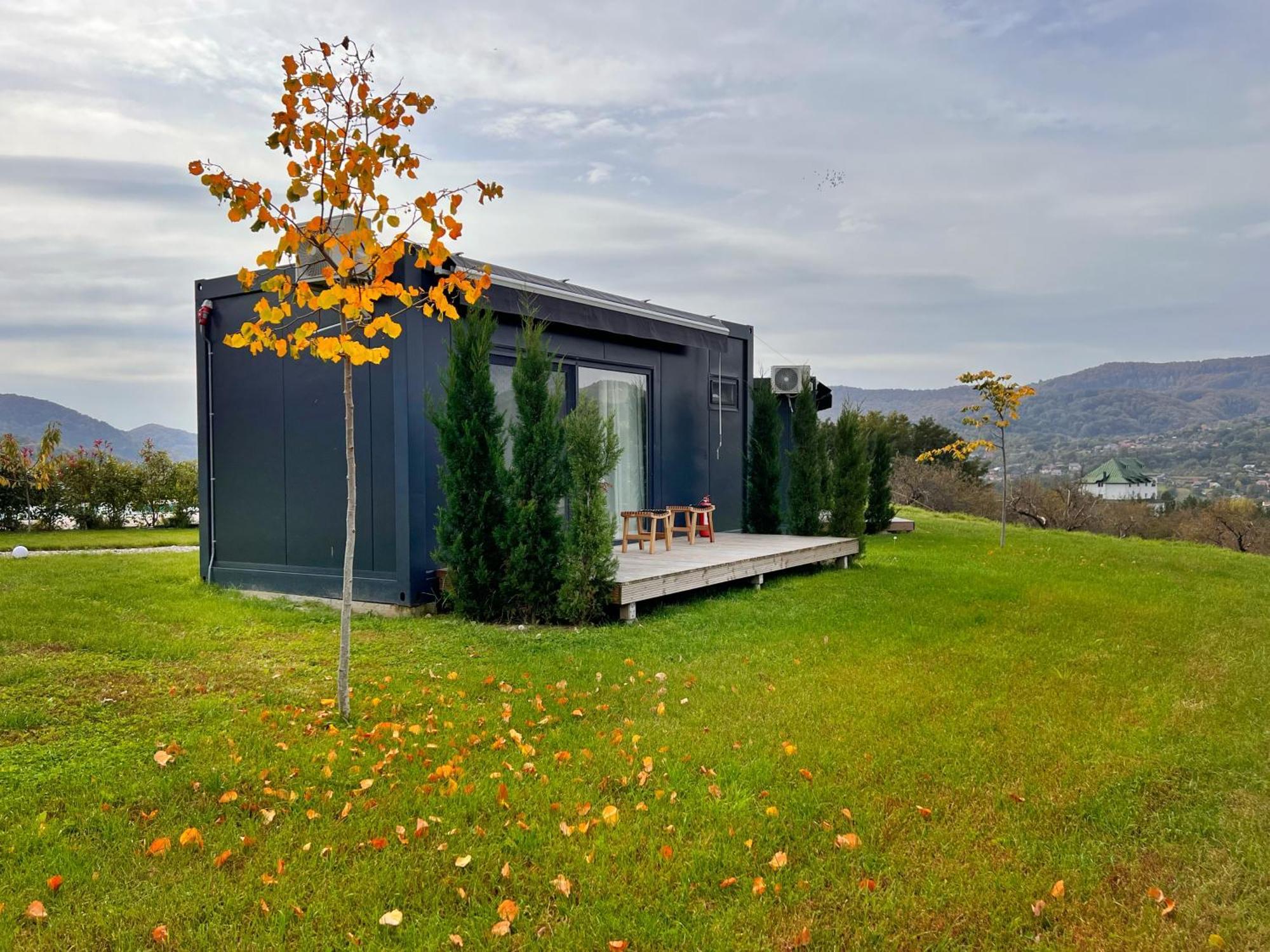 Flandra Glamping Hotel Corbeni Buitenkant foto