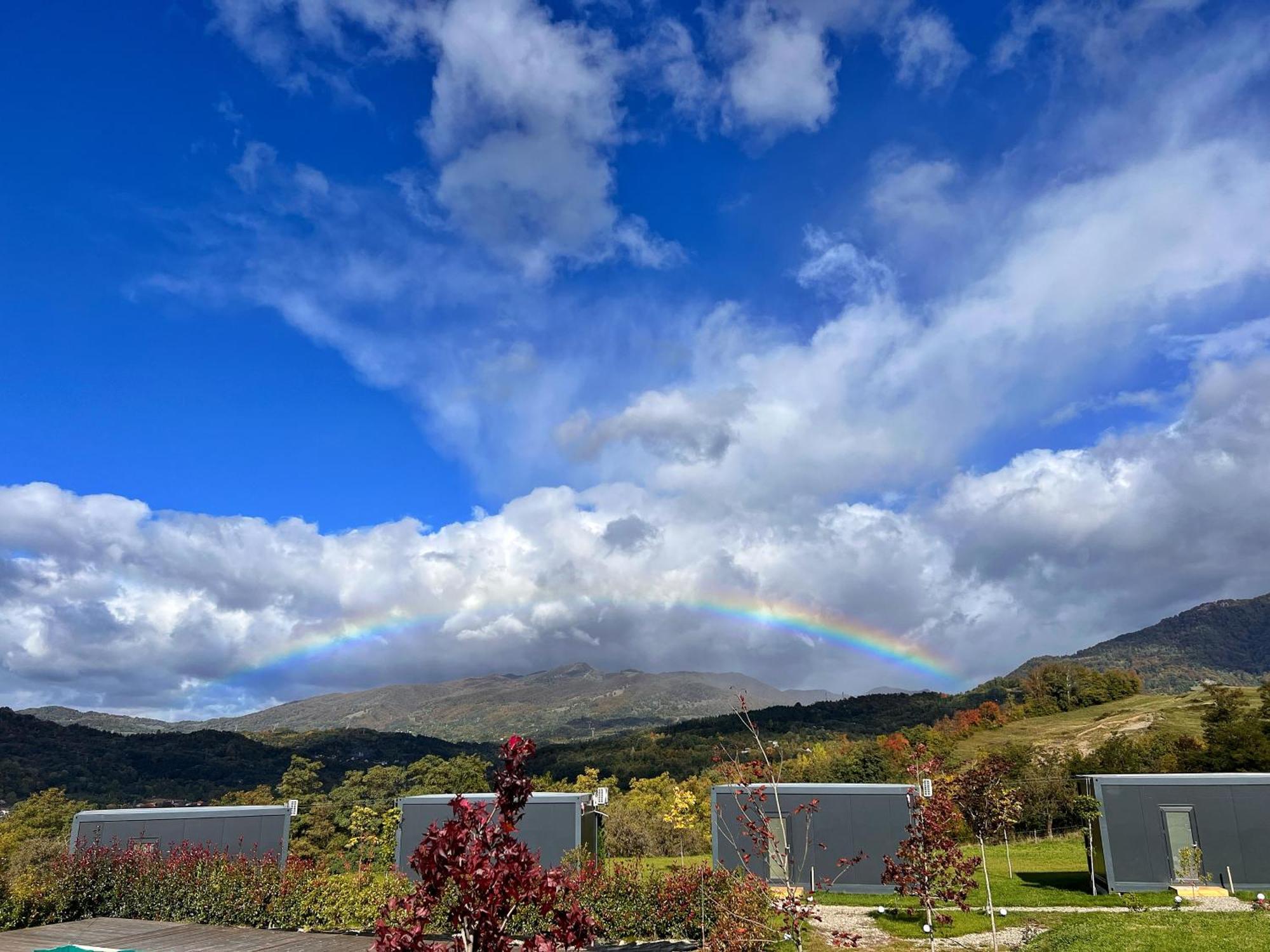Flandra Glamping Hotel Corbeni Buitenkant foto