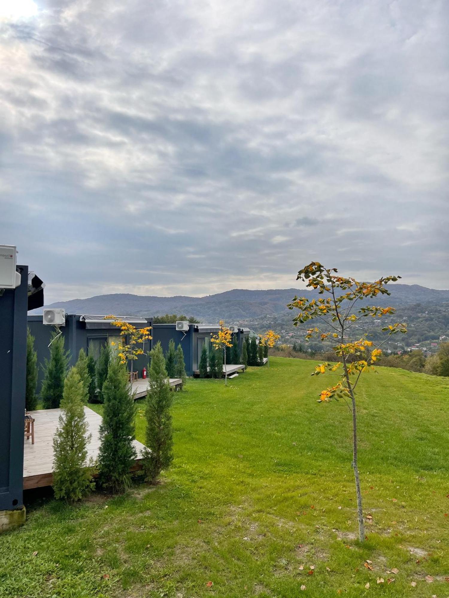 Flandra Glamping Hotel Corbeni Buitenkant foto