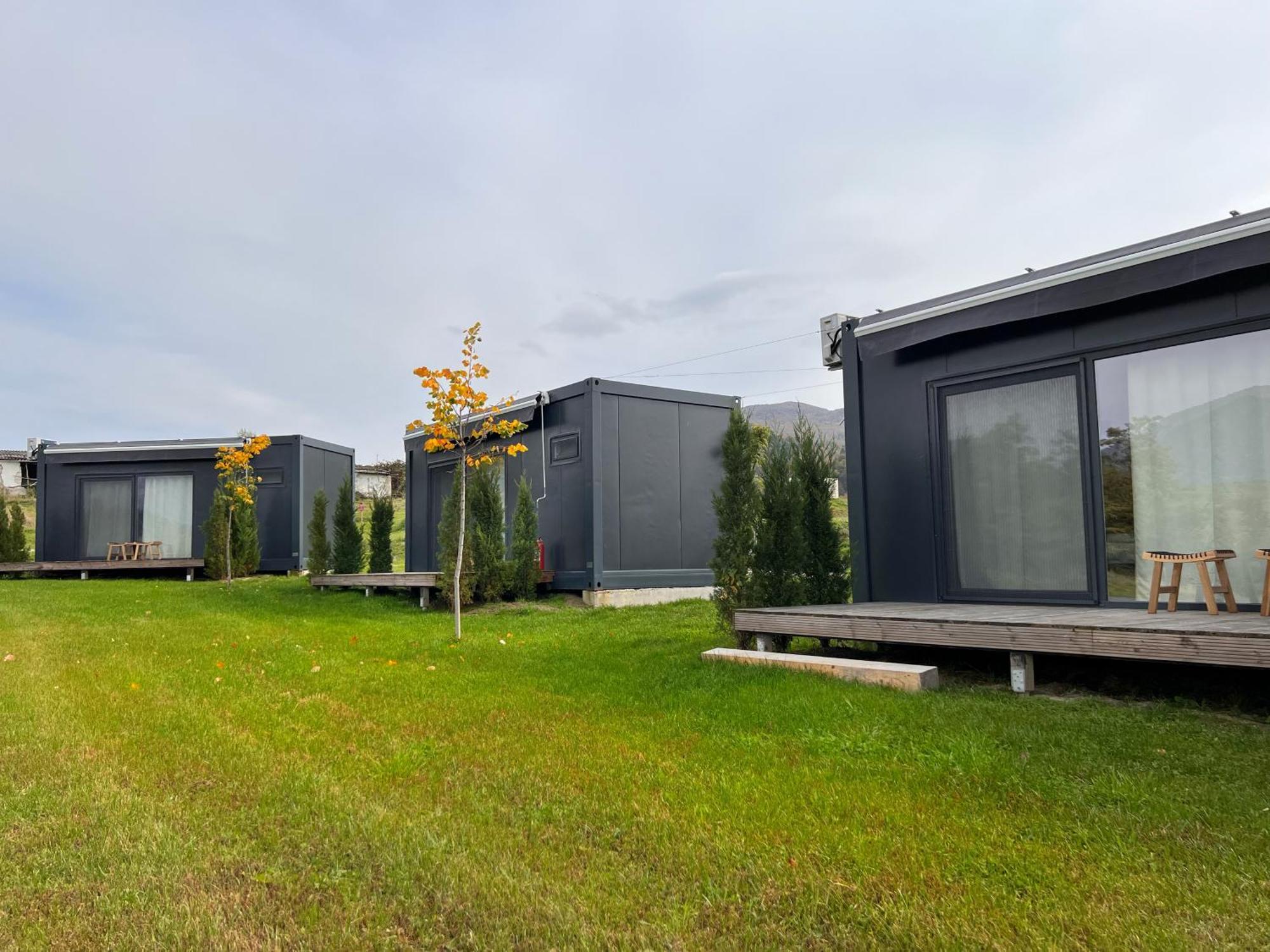 Flandra Glamping Hotel Corbeni Buitenkant foto