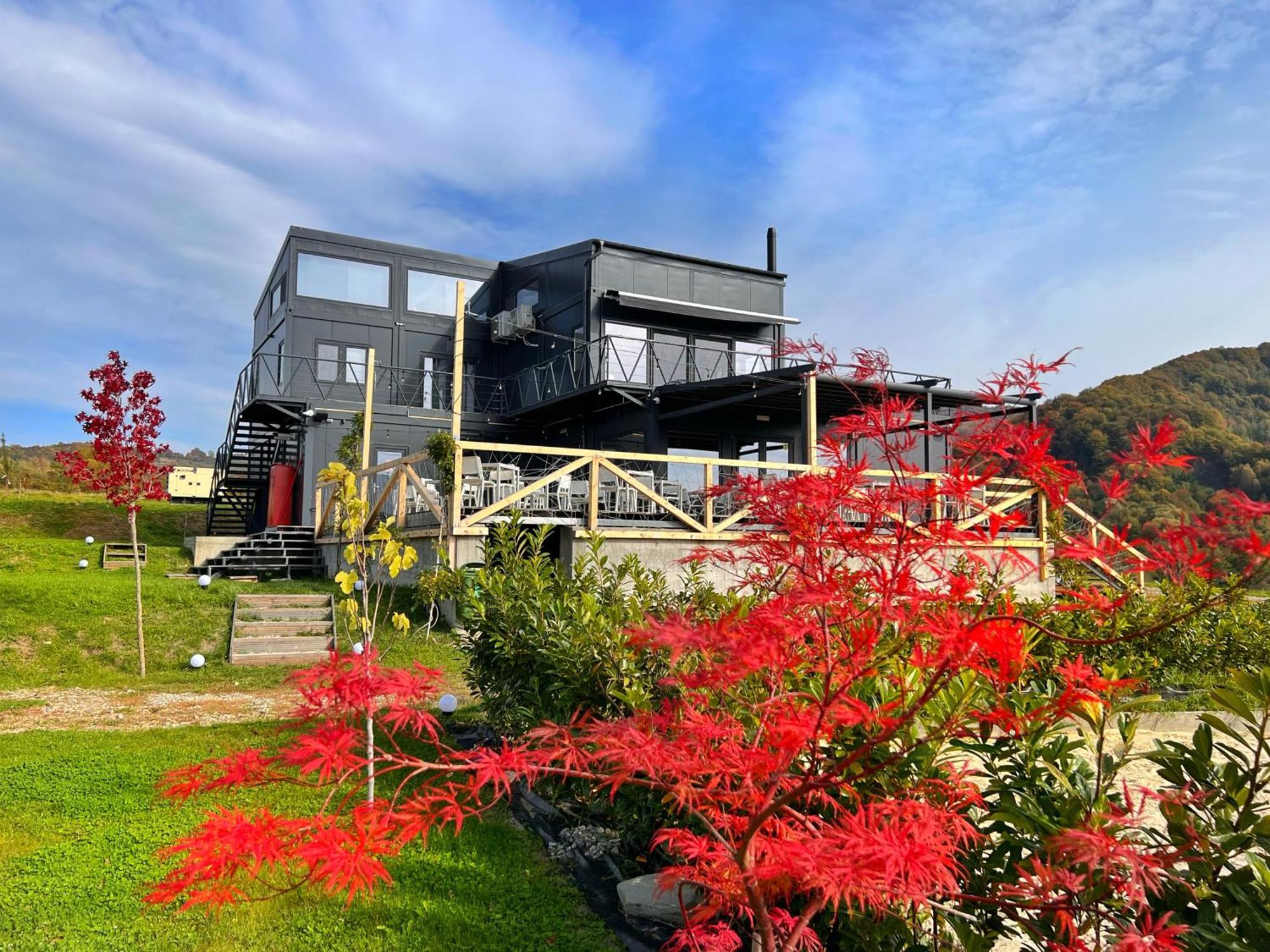 Flandra Glamping Hotel Corbeni Buitenkant foto