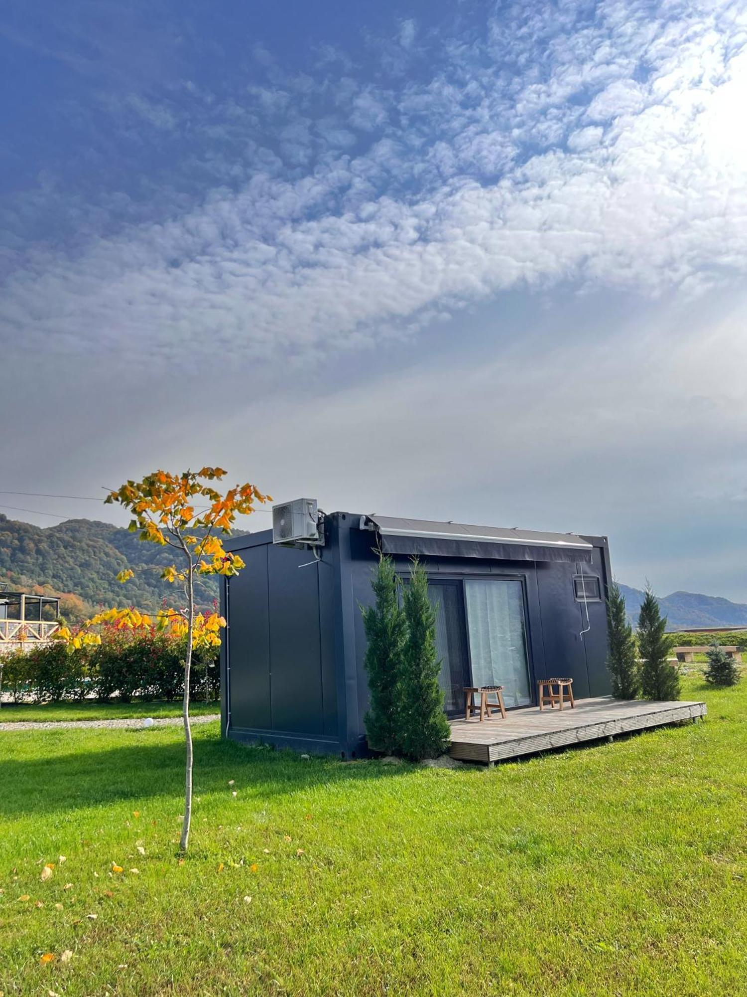 Flandra Glamping Hotel Corbeni Buitenkant foto