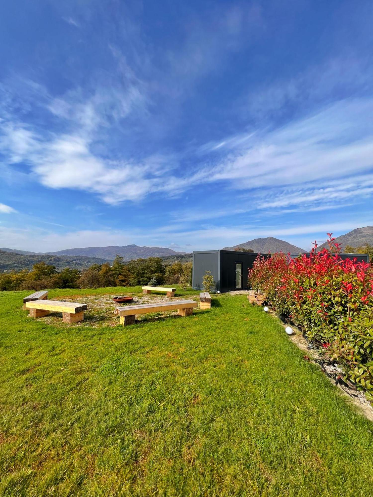Flandra Glamping Hotel Corbeni Buitenkant foto