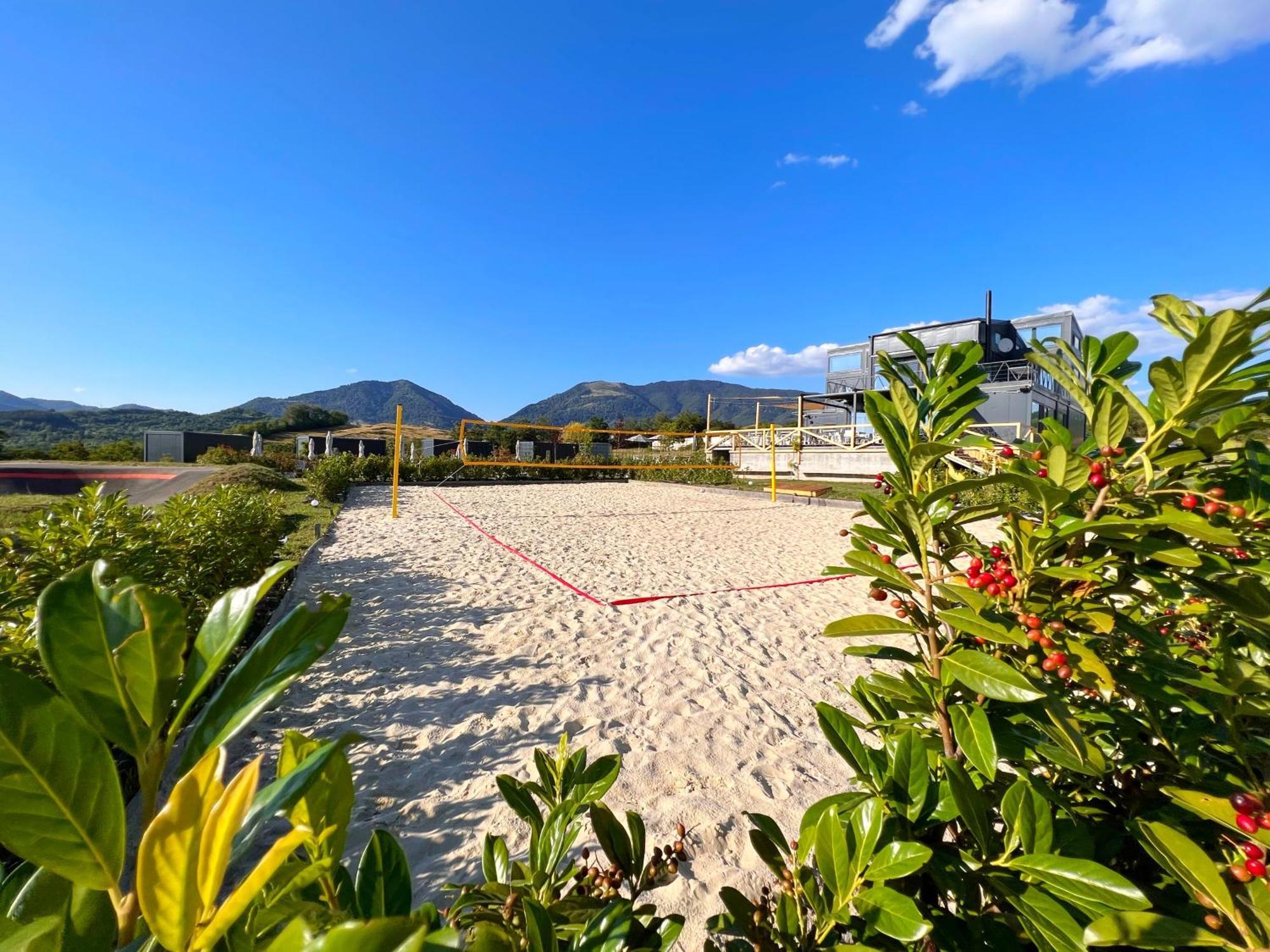 Flandra Glamping Hotel Corbeni Buitenkant foto